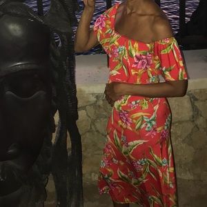 Off the shoulder sun dress